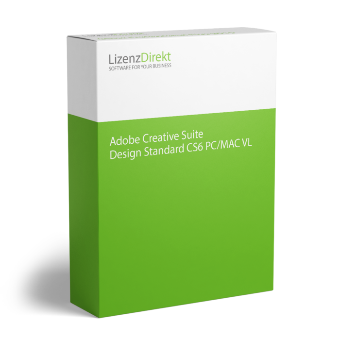 Gebrauchte Adobe Creative Suite Design Standard CS6 Lizenzen günstig kaufen