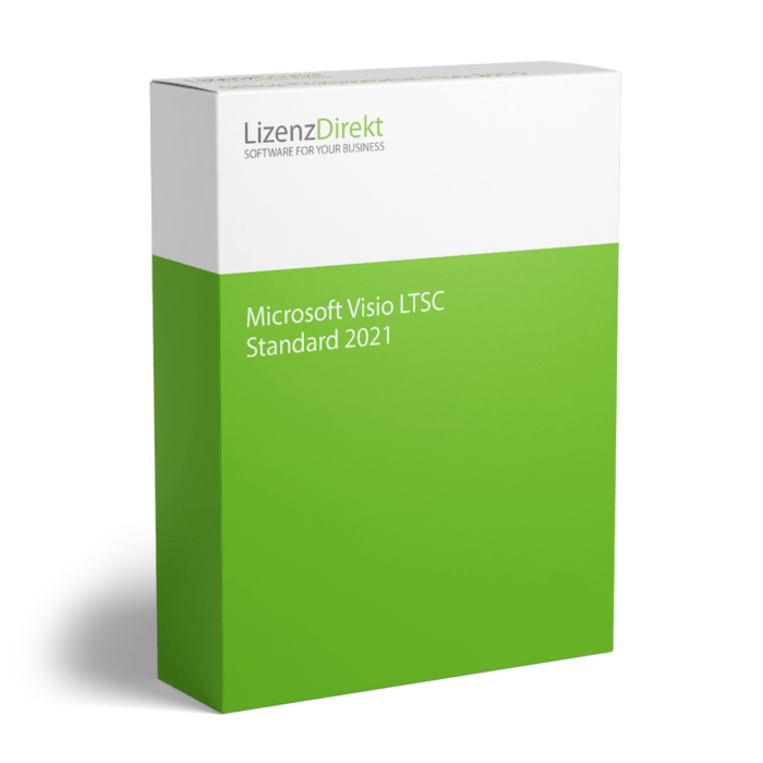 Gebrauchte günstige Microsoft Visio LTSC Standard 2021 Lizenzen Software
