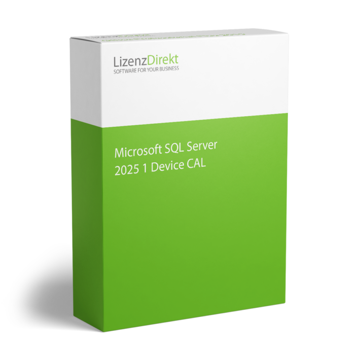 Microsoft SQL Server 2025 1 Device CAL günstig gebraucht kaufen